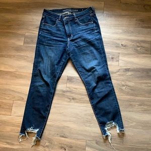 High Rise Jegging Crop